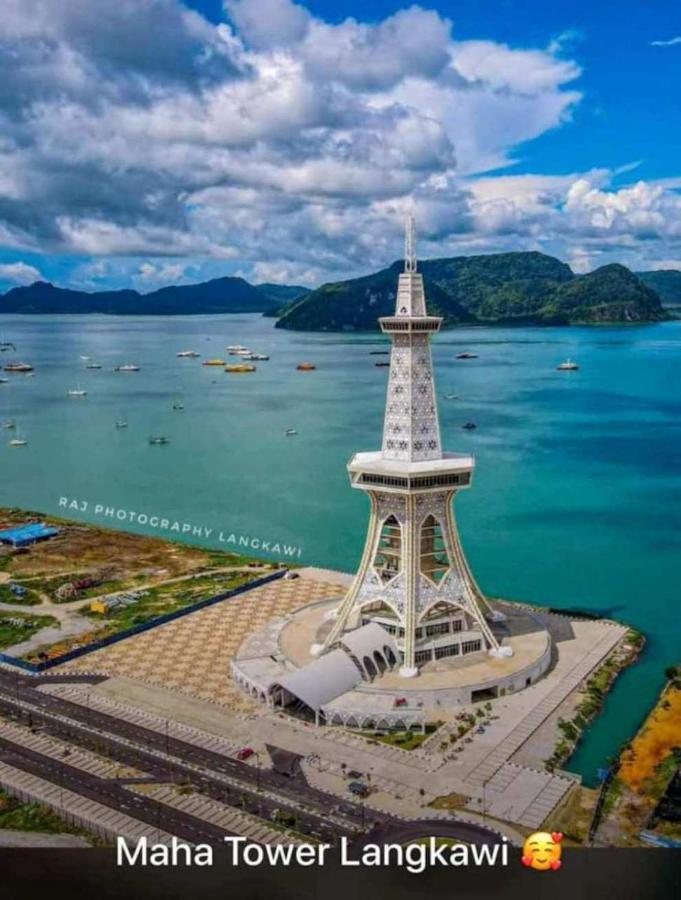 Designer Suite Apartment Seaview 10Pax Families Suite Kuah Exterior foto